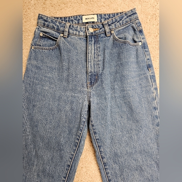 Rolla’s Original Cropped Straight G’Day Mate Jeans, size 26 - Picture 5 of 10